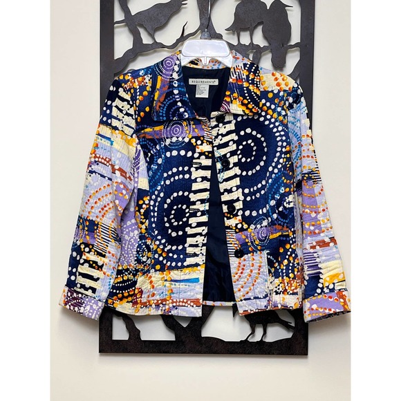 Requirements Jackets & Blazers - Requirements Bold Colored Quilted Jacket Small